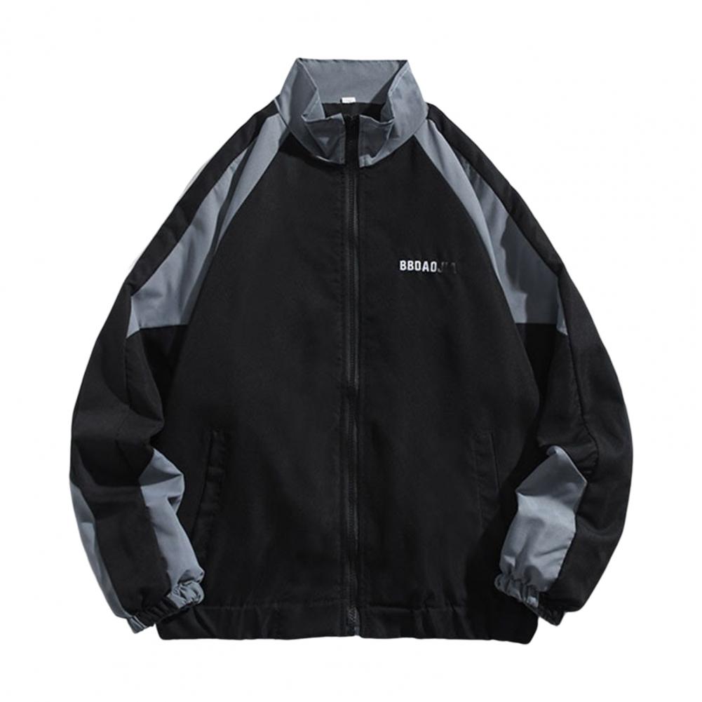 Popular Unisex Jacket Non-Fading Keep Warm Super Soft Unisex Baseball Bomber Jacket Autumn Female Clothing