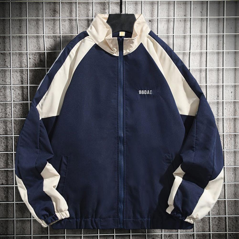 Popular Unisex Jacket Non-Fading Keep Warm Super Soft Unisex Baseball Bomber Jacket Autumn Female Clothing