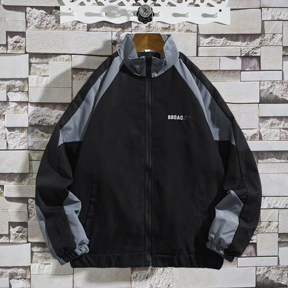 Popular Unisex Jacket Non-Fading Keep Warm Super Soft Unisex Baseball Bomber Jacket Autumn Female Clothing