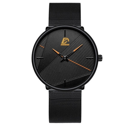 reloj hombre Watches Mens 2023 Minimalist Men&#39;s Fashion Ultra-thin Watch Simple Men Business Quartz Wristwatch relogio masculino