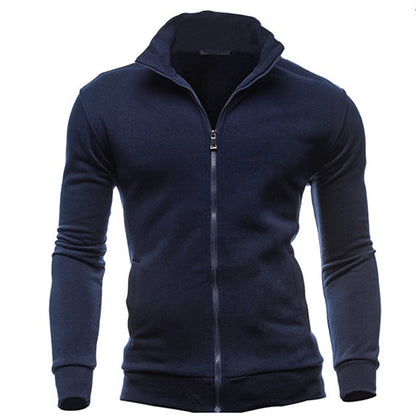 MRMT 2023 Brand New Men&#39;s No Hoodies Sweatshirts Zipper Stand Collar Men Sweatshirts For Male No Hooded Sweatshirt Man Pullover