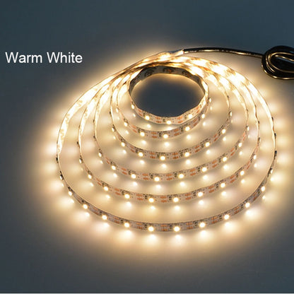 DC 5V USB LED Strips 2835 White Warm White Tira LED Strip Light TV Background Lighting Tape Home Decor Lamp 1- 5m