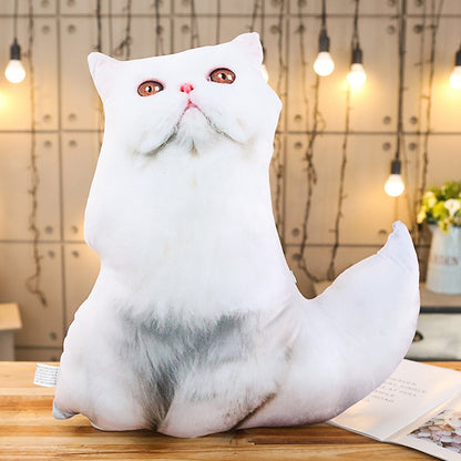 New 50CM Plush Toy Cute Expression Simulation cat cushion cover Bedroom Sofa Decorations throw pillows for couch dropshipping