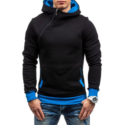 MRMT 2023 Brand Men&#39;s Hoodies Sweatshirts New Slim Pullover Men&#39;s Hoody Sweatshirt for Male Diagonal Zipper Man Hood Sweatshirt