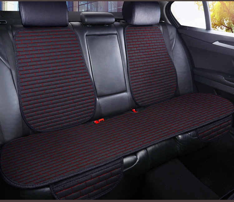 Car seat cover front/Far Flax Seat Protect Cushion Automobile Seat Covers Mat Protect Pad Car Covers