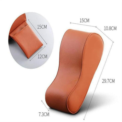 Leather Car Central Armrest Soft Pad Black Auto Center Console Arm Rest Seat Box Mat Cushion Pillow Cover Vehicle Protective