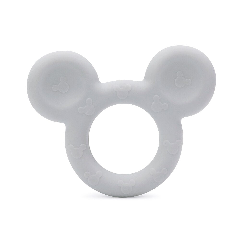 TYRY.HU 1PC Cartoon Baby Silicone Mickey Teether Teething Animal Rodent DIY Baby Teething Necklace Toy Food Grade Silicone Beads