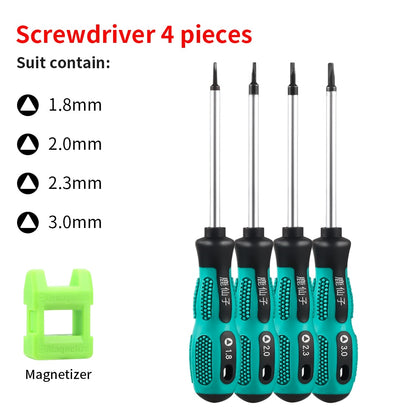 LUXIANZI Torx Screwdriver Set Hand Multi-tool Kit Magnetic Bit Insulated Handle Screw Driver Repair Tools For Home Manual