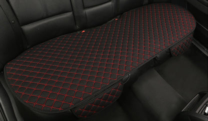 Linen Car Seat Cover Protector Summer Front or Rear Seat Back Cushion Pad Mat Backrest Universal for Auto Interior Truck Suv Van