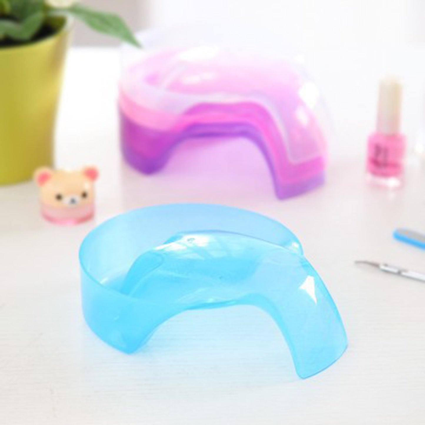 1pcs Nail Art Hand Wash Remover Soak Bowl DIY Salon Spa Bath Treatment Professional Manicure Tools PP Palm Rest Nail Supplies