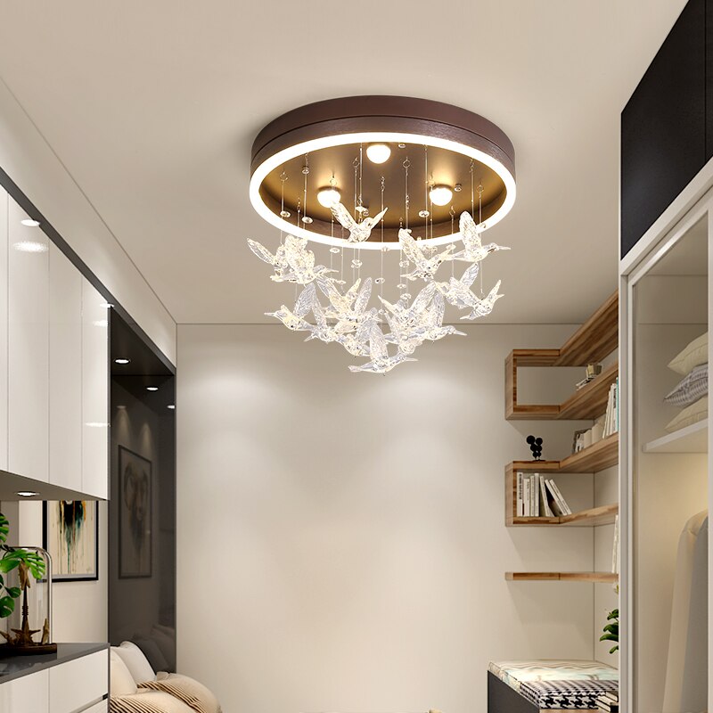New Design LED Chandeliers For Aisle Bedroom Corridor Living Room Stairway Villa Bistro Indoor Home Decorative Lighting Fixtures