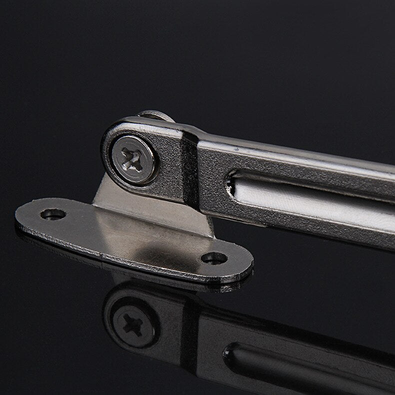 4Pcs Hydraulic Randomly Stop Hinges Kitchen Cabinet Door Support Rod Adjustable Hinge Furniture Wardrobe Lift Up Flap Stay Hardw