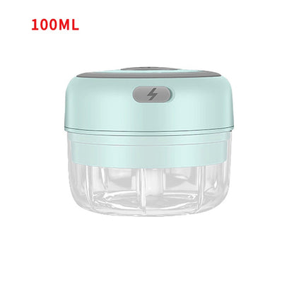 HiPiCok Electric Food Chopper Meat Grinder Garlic Crusher Mini Garlic Press Vegetable Chopper Masher Machine USB Kitchen Gadgets