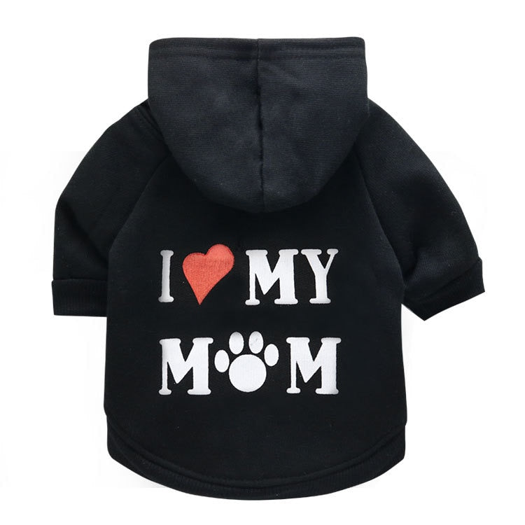 Security Dog Clothes Classic Pet Dog Hoodies Clothes For Small Dog Autumn Coat Jacket for Yorkie Chihuahua Puppy Clothing