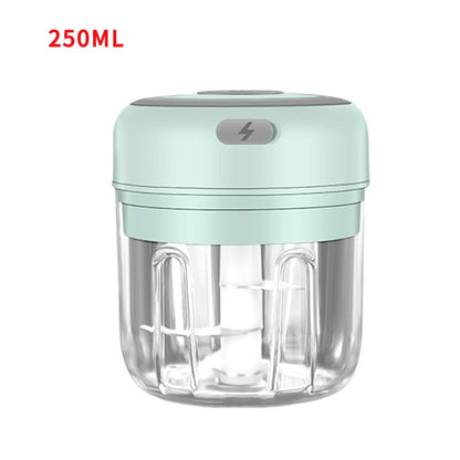 HiPiCok Electric Food Chopper Meat Grinder Garlic Crusher Mini Garlic Press Vegetable Chopper Masher Machine USB Kitchen Gadgets