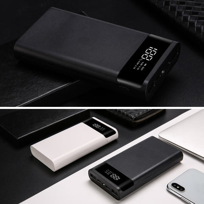 kebidumei Dual USB Micro USB Type C Power Bank Shell 5V DIY 4/6*18650 Case Battery Charge Storage Box Without Battery