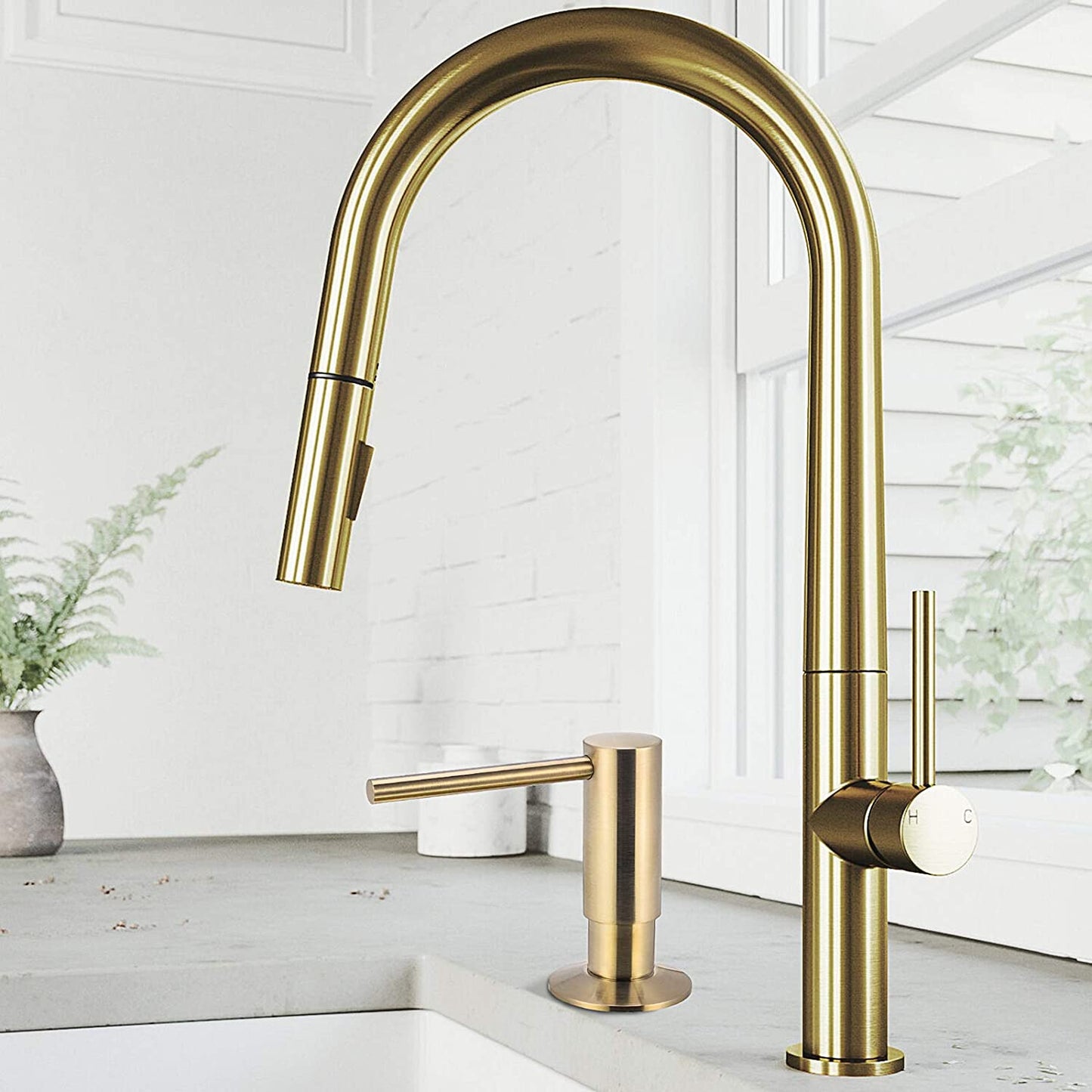 Samodra Brass Liquid Soap Dispenser Extension Tube Kit For Kitchen Accessories Bathroom Metal Built In Gold Detergent Dispensers