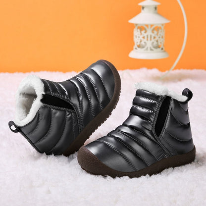 2020 Winter Boots Girls Waterproof Snow Shoes Kids Toddler Keep Warm Children For Girl Boys Boots Ankle Winter Baby Shoe Buty