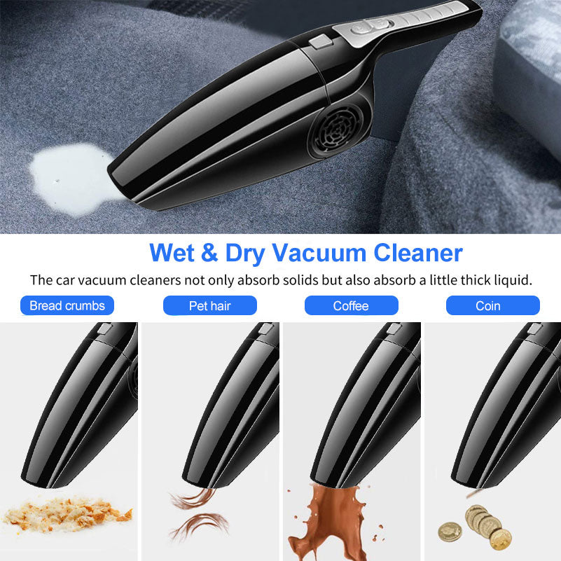 Portable Vacuum Cleaner for 12V Car Vacuum Cleaner Car Aspirateur Voiture Handheld Vacuum Cleaner For Car Auto שואב אבק לרכב