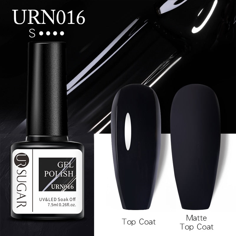 UR SUGAR 7.5ml Autumn Red Series Nail Gel Polish Gel Paint Nail Art Semi Permanent Nail Art Manicure Soak Off LED UV Nail Gel