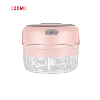 HiPiCok Electric Food Chopper Meat Grinder Garlic Crusher Mini Garlic Press Vegetable Chopper Masher Machine USB Kitchen Gadgets
