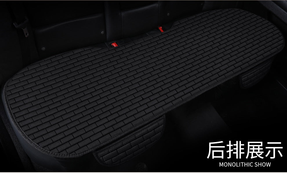 Car seat cover front/Far Flax Seat Protect Cushion Automobile Seat Covers Mat Protect Pad Car Covers