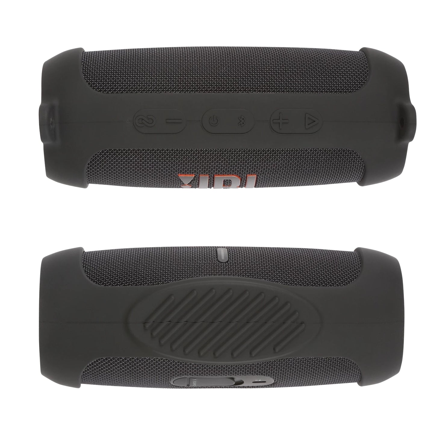 New Bluetooth Speaker Case Soft Silicone Cover Skin With Strap Carabiner for JBL Charge 5 Wireless Bluetooth Speaker Bag