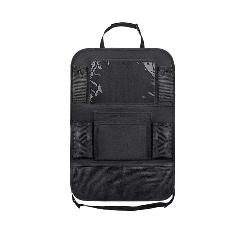 2pcs Baby Storage Bags Multi-Function Car Storage Bag Car Back Seat Pouch Oxford Cloth Organizer Car Backseat Bag Black