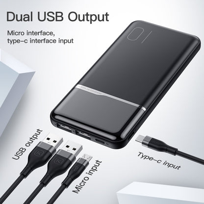 KUULAA 10000mAh Power Bank Portable Charger Power Bank 10000 mAh Fast Charging External Battery Phone Charger For Xiaomi IPhone