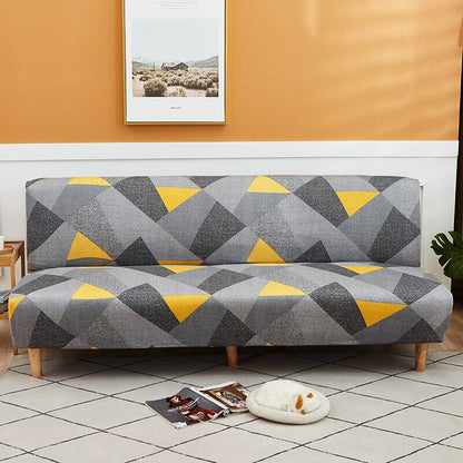 Spandex Sofa Bed Cover Without Armrest Folding Sofa Cover Elastic Couch Cover Sofa Slipcovers for Living Room Modern Home Decor