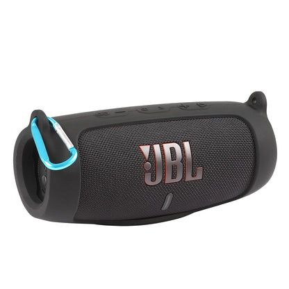 New Bluetooth Speaker Case Soft Silicone Cover Skin With Strap Carabiner for JBL Charge 5 Wireless Bluetooth Speaker Bag