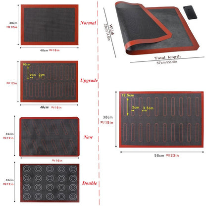 Perforated Silicone Baking Mat Non-Stick Oven Sheet Liner Bakery Tool For Cookie /Bread/ Macaroon Kitchen Bakeware Accessories