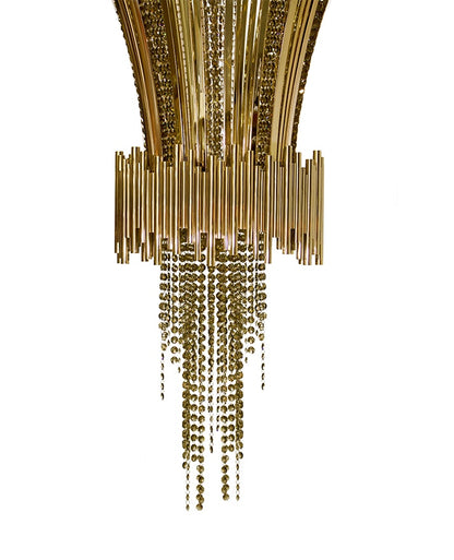 Postmodern luxury crystal chandelier hotel lobby banquet hall restaurant model room chandelier
