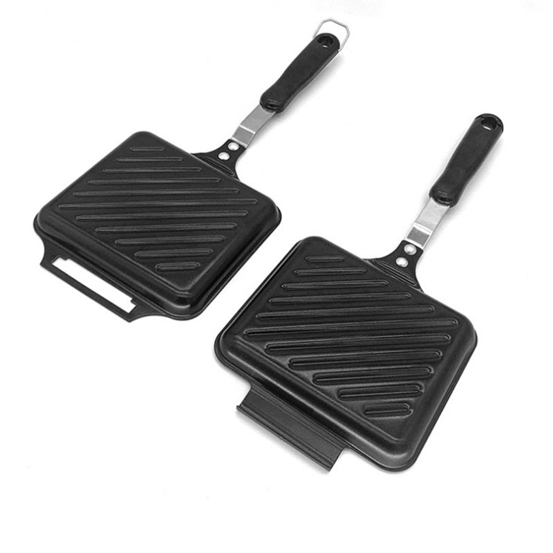 Double-sided Frying Pan Thickened Omelet Pan Non-stick Egg Pancake Steak Kitchen Tool Breakfast Utensil Cooking Home Accessories