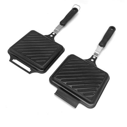 Double-sided Frying Pan Thickened Omelet Pan Non-stick Egg Pancake Steak Kitchen Tool Breakfast Utensil Cooking Home Accessories