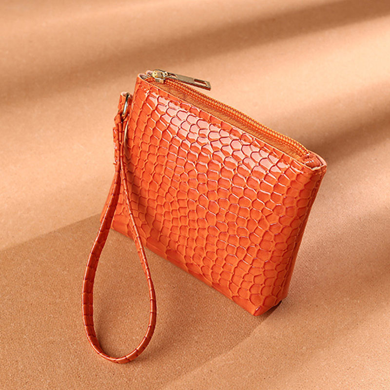 Litchi Pattern Coin Purse Female PU Leather New Mini Wallet Luxury Brand Designer Women Small Hand Bag Cash Pouch Card Holder