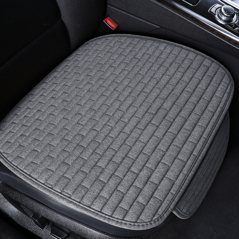 Car seat cover front/Far Flax Seat Protect Cushion Automobile Seat Covers Mat Protect Pad Car Covers