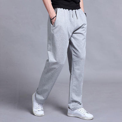 2021 Spring Autumn Joggers Men Jogging Sweatpants Sportswear Knit Tracksuit Sports Pants Trousers Oversize Wide Leg Clothing