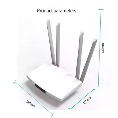 300Mbps 4G SIM Card Router Unlock LTE Wifi Antennas CPE RJ45 WAN/LAN Port Mobile Hotspot Wi-Fi Wireless Modem Broadband Network