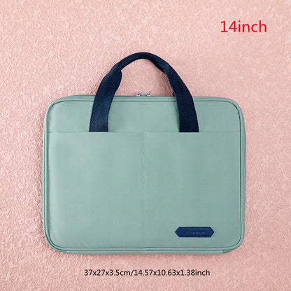 Women Laptop Briefcase Computer Bag Business Document Organizer Ipad Tote Ladies Handbag Messenger Purse Strap Pouch Accessories