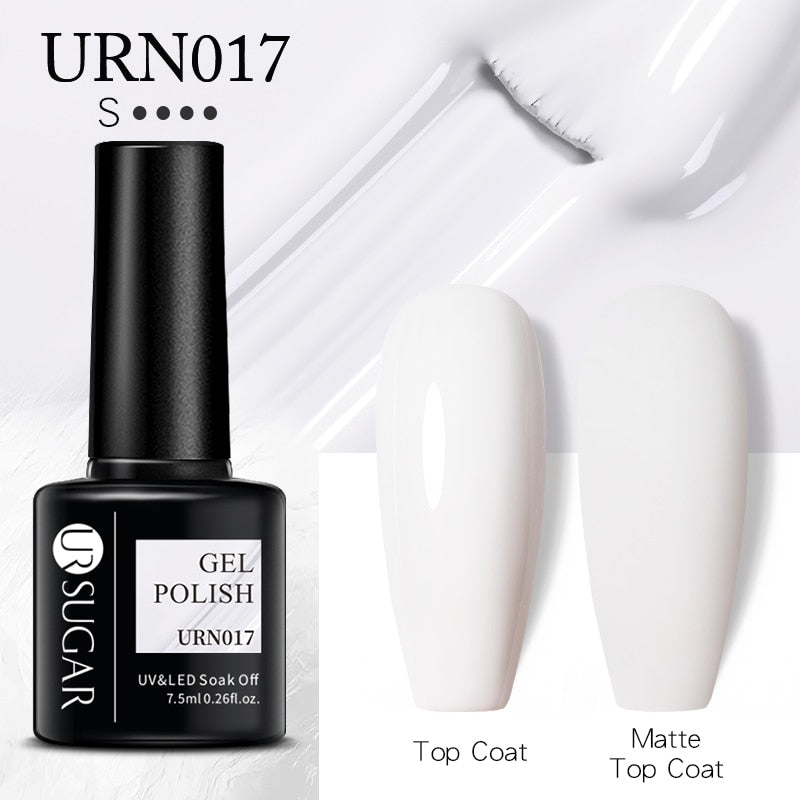 UR SUGAR 7.5ml Autumn Red Series Nail Gel Polish Gel Paint Nail Art Semi Permanent Nail Art Manicure Soak Off LED UV Nail Gel