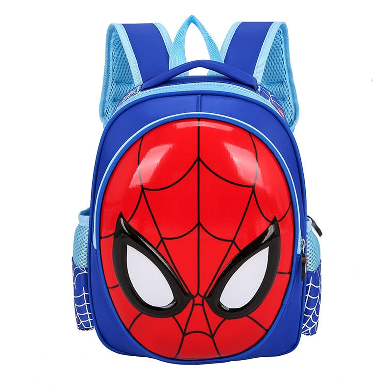 Anime MARVEL SPIDERMAN Backpacks Super heroes School Bag 3D stereo Children Boys Kindergarten Backpack Kids Cartoon Bags