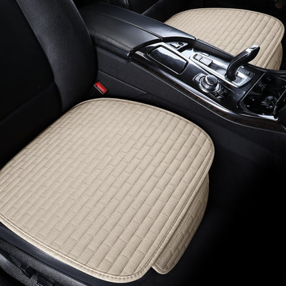 Car seat cover front/Far Flax Seat Protect Cushion Automobile Seat Covers Mat Protect Pad Car Covers