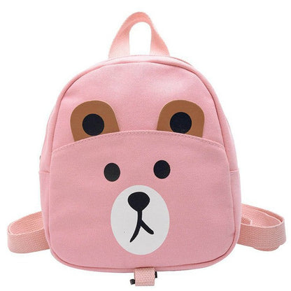 Cartoon Baby Safety Harness Adjustable Backpacks School Bag Bear Toddler Kids Backpack Children Girls Boys Anti-Lost Backpacks