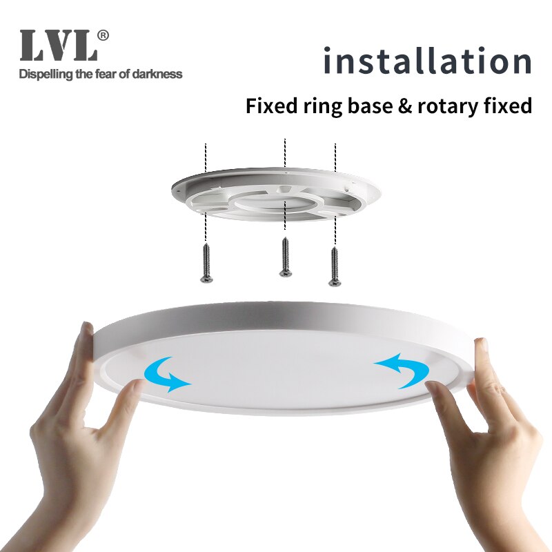 Modern LED Ceiling Light 12W 18W 24W 32W 220V 5000K Kitchen Bedroom Bathroom Lamps Ultrathin Ceiling Lamp