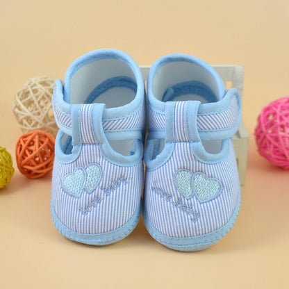 Newborn Baby Girl Soft Sole Crib Toddler Shoes Canvas Sneaker Toddler Zapatos Baby Boy Shoes Sneakers Canvas Sneaker