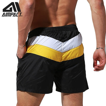 AIMPACT Mens Summer Fitness Shorts Men Jogger Casual Gyms Training Sports Shorts Bodybuilding Quick Dry Workout Beach Sportwears