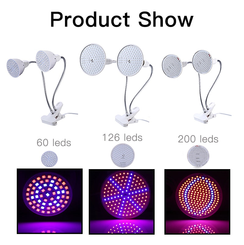 Goodland Phytolamp Full Spectrum LED Grow Light E27 Phyto Lamp For Plants Plant Lamp For Seedlings Flower Fitolamp Grow Tent