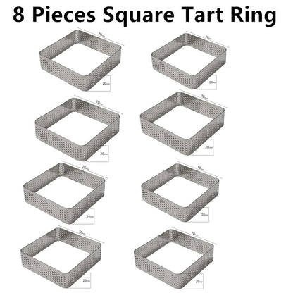 SHENHONG Round Tart Cake Mold For Baking Dessert Ring Art Mousse Silicone 3D Mould Silikonowe Moule Tartlet Pan Pastry Tools