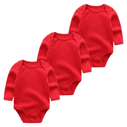 Autumn Warm New Baby Boys Bodysuit Long Sleeve Cotton Baby Boy Girl Clothes Newborn body bebe infantil Kids Clothing ropa de